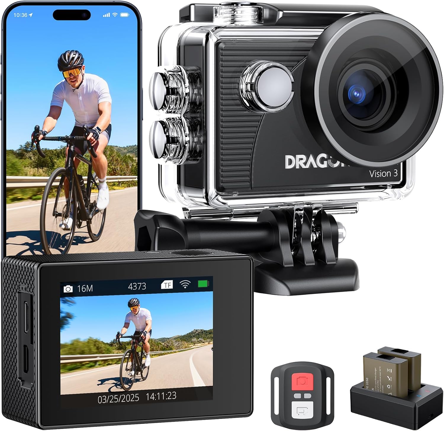 Dragon Touch 4K Action Camera